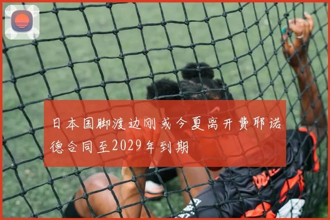 日本国脚渡边刚或今夏离开费耶诺德合同至2029年到期
